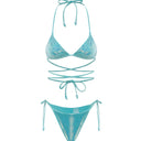 Marisol Blu Triangle Bikini
