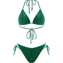 Ava Green Crystal Bikini
