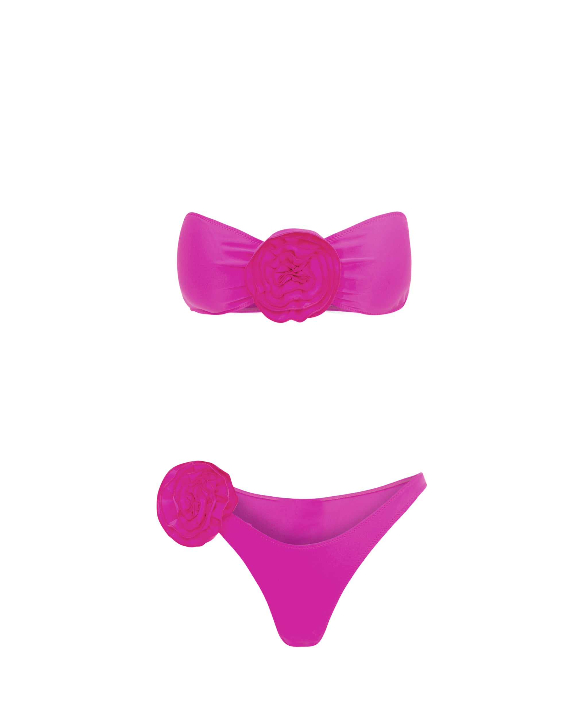 Neon pink bikini set on sale