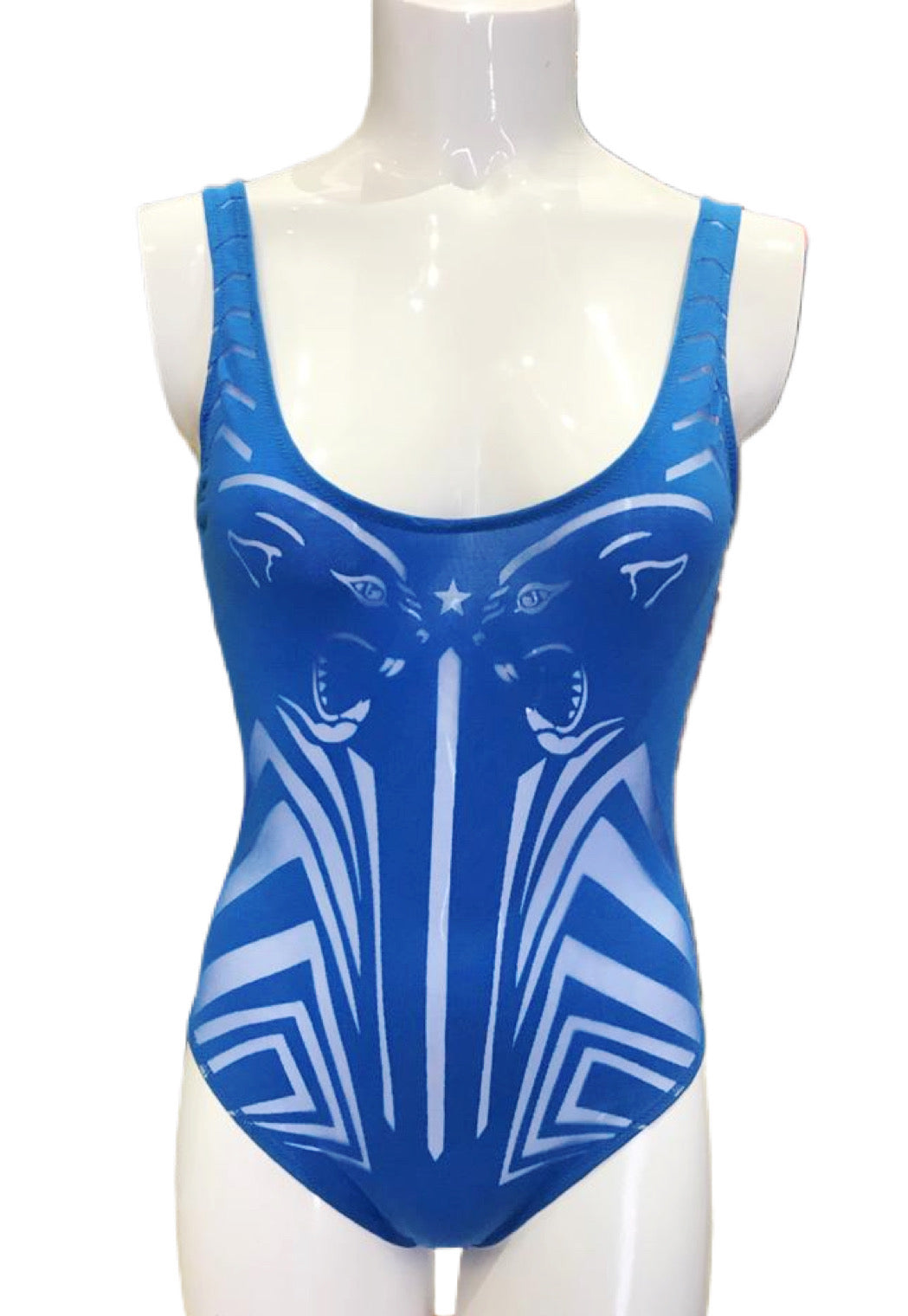 Cargar imagen en el visor de la galería, Panthers Swimsuit with High-Leg cut
