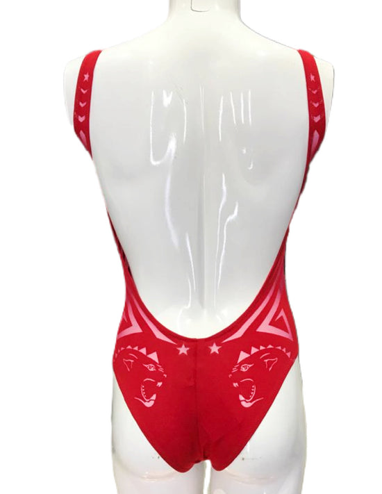 Cargar imagen en el visor de la galería, Panthers Swimsuit with High-Leg cut
